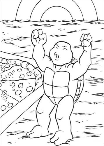 Kids-n-fun.com | 80 coloring pages of Ninja Turtles